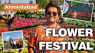 Flower Festival 2024 in Ahmedabad Gujarat  Sabarmati Riverfront [upl. by Avigdor327]