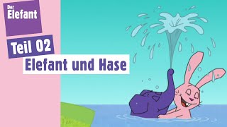 Einrad fahren pupsen Konfettikanone amp mehr  Geschichten mit Elefant und Hase  Der Elefant  WDR [upl. by Hogue88]