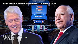 Watch Tim Walz Oprah Winfrey and Bill Clinton at DNC Night Three  WSJ [upl. by Gader]