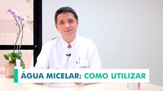 ÁGUA MICELAR COMO UTILIZAR  Acqua Micellare  ADA TINA [upl. by Allina]