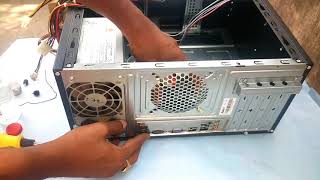 How to Make or Assemble Desktop CPU Step by Step At Home  How to Build a Computer with used Parts [upl. by Aridatha]