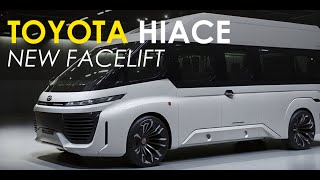 Toyota Hiace New Facelift Concept Car AI Design [upl. by Shulman]