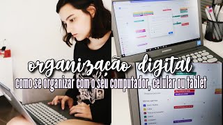 Organização digital Aplicativos para você se organizar pelo celular e computador  Ana´s Studies [upl. by Anora]