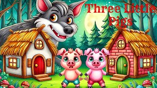 Three Little Pigs 3 Little Pigs  Bedtime Stories for Kids  Moral Stories in English [upl. by Lad]