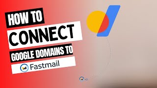 How to setup Fastmail with your GoogleDomains [upl. by Anjela]