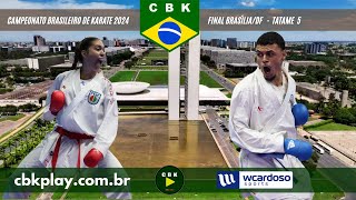 T 5  CAMPEONATO BRASILEIRO DE KARATE 2024  Etapa Final BrasíliaDF [upl. by Ieppet]