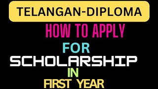 TG DiplomaHow to apply fees reimbursement in TS ePASSFees Reimbursement procedure for scholarship [upl. by Enelyt]