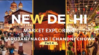 “Delhi Market Diaries 🛍️  Sarojini Nagar Deals amp Chandni Chowk Treasures ✨” [upl. by Oirasec]