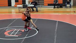 CRADOCK VS CHURCHLAND PORTSMOUTH MIDDLE SCHOOL WRESTLING [upl. by Kolivas557]