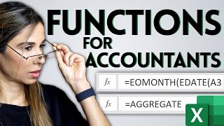 Excel for Accounting  10 Excel Functions You NEED to KNOW [upl. by Cosenza]