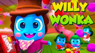 🍫 Willy WONKA and the Oompa Loompas 🍭 Charlie and the Chocolate Factory I Bad Feeling by Moonies [upl. by Ahsinam398]