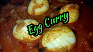 Egg curry മുട്ട കറി🤤 [upl. by Eizdnil]