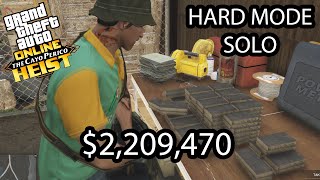 GTA Online Cayo Perico Heist Solo Stealth Hard Mode 2209470 [upl. by Tommie]