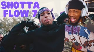 NoLifeShaq REACTS to NLE Choppa  Shotta Flow 7 “FINAL” [upl. by Neffets838]