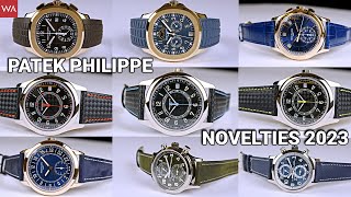 PATEK PHILIPPE Novelties 2023 filmed at Watches and Wonders in Geneva [upl. by Eseeryt]