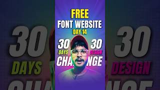 Day1430 Free Font Website 10000 fonts in this secret website fonts designer videoediting [upl. by Matronna]