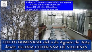 ILV Culto Dominical del 11 de Agosto del 2024 [upl. by Linetta]