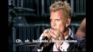 Billy Idol  Dancing With Myself Subtítulos español [upl. by Bluh]