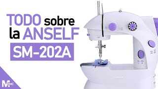 ► Máquina de Coser Mini ANSELF SM202A 🧵 Características Calidad y Precio ✔️ [upl. by Urania]