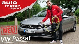 VW Passat GTE 2019 Ein Auto für alle Fälle – ReviewFahrbericht  auto motor amp sport [upl. by Ymrej]