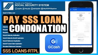 HOW TO PAY SSS LOAN CONDONATION USING GCASH [upl. by Dranal]