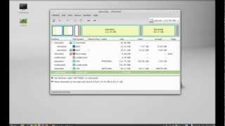 GParted  To Modify and Resize Hard Disk Partition in Linux Mint 1314 [upl. by Anirdnaxela]