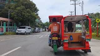 Caticlan Airport to Caticlan Jetty Port Tricycle Ride Tour  Boracay 2022 [upl. by Attenol723]