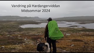 Vandring på Hardangervidda Midsommar 2024 [upl. by Eleda]