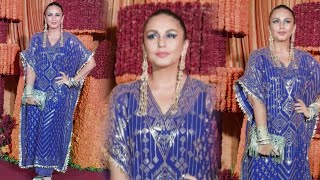 Huma Qureshi Arrives At Ramesh Turani Diwali Bash [upl. by Annij]