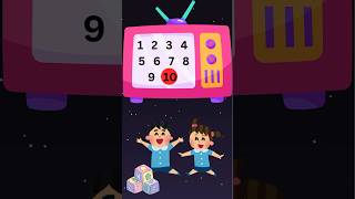 Number song Count 1 to 10  Learn counting 1  10 and 1  20  Kids song  Nursery Rhymes shorts [upl. by Selwin]