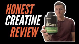 WORST Creatine Optimum Nutrition Honest Review [upl. by Einafpets]