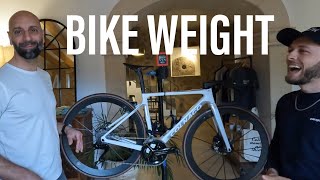 We weighted the bikes in Mallorca Canyon Pinarello Colnago and more all on the scale of truth [upl. by Oyek13]