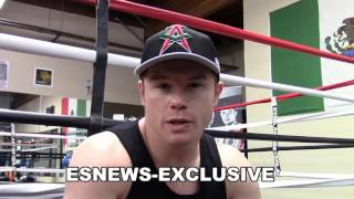 Canelo on GGG vs Kell Brook GOT A MESSAGE FOR GGG  ESNEWS BOXING [upl. by Iiette686]