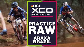 Practice Day RAW  UCI Crosscountry World Cup Araxá Brazil [upl. by Oramlub]