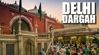 Delhi Dargah  A rare visit inside Dargah Hazrat Nizamuddin Auliya  Travel vlog [upl. by Agn]