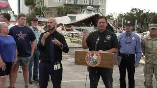 LIVE  DeSantis updates state on Helene recovery [upl. by Zetnas]