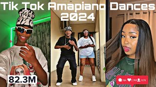 Best of amapiano dance challenges  2024 🥵🔥😱 tiktokamapianodances tiktokviral amapiano trending [upl. by Mikel406]