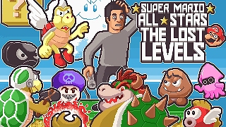 Super Mario All Stars The Lost Levels SNES Full Playthrough [upl. by Eintihw]