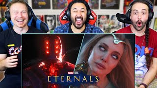 ETERNALS FINAL TRAILER REACTION Marvel Studios  Breakdown  Celestials [upl. by Encratia]