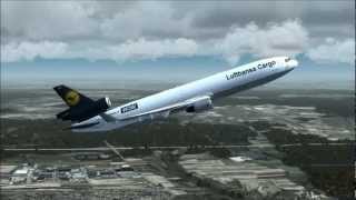 Lufthansa Cargo MD11 World Tour [upl. by Fagaly]