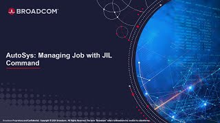 AutoSys Managing Job with JIL Commands [upl. by Susanne69]