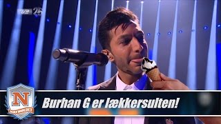 Burhan G lækkersulten under skønsang [upl. by Oicaro]