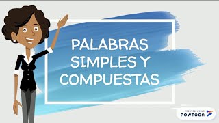 Palabras Simples y Compuestas  CASTELLANO  Videos educativo [upl. by Licna450]