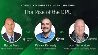 Webinar The Rise of the DPU [upl. by Eek717]