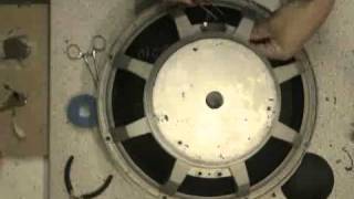 EV Electro Voice EVM 15B 15L Bass Subwoofer Reconing Dokumentation Part 2 [upl. by Burkhard]