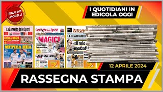 ROMA CORSARA A MILANO SUPER ATALANTA A LIVERPOOL  🗞️ Rassegna Stampa 1242024 668 [upl. by Eidolem589]