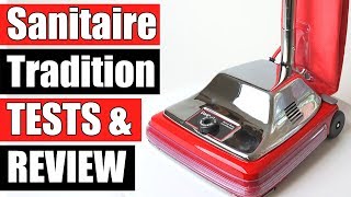 Sanitaire Tradition REVIEW  Upright Bagged Commercial Vacuum SC886F [upl. by Niwde]