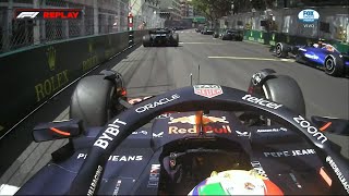 ¡Accidente de Checo Pérez  GP de Mónaco  Fórmula 1 [upl. by Vikky]