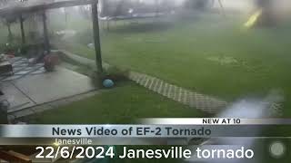 Janesville tornado footage [upl. by Temple188]