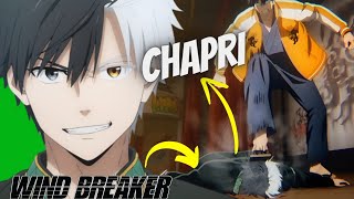 Best Anime of Spring Season Wind Breaker  Wind Breaker Anime Review Hindi [upl. by Doig763]